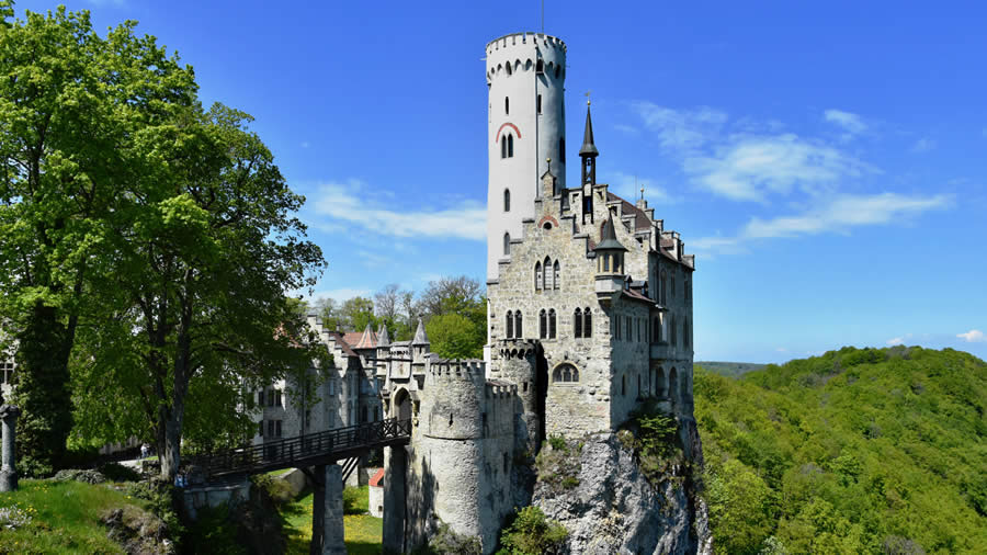 Schloss Lichtenstein in Baden -Württemberg