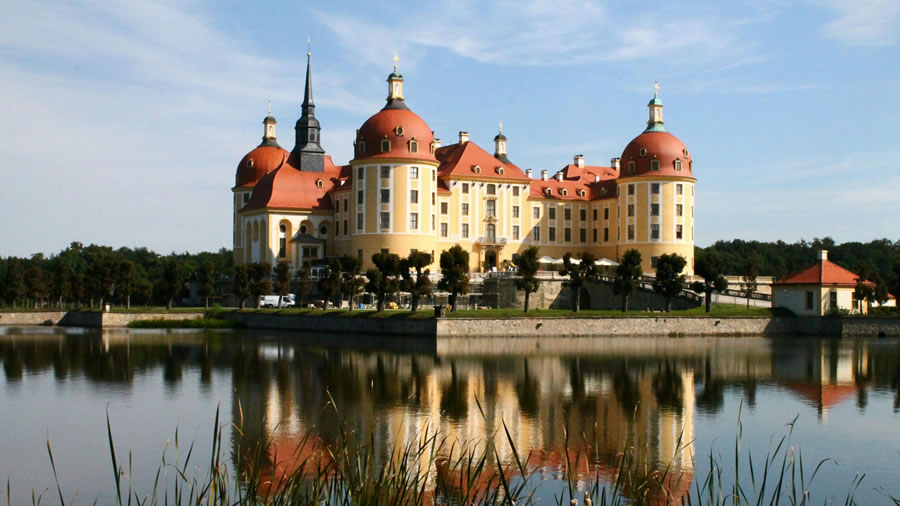 Schloss Moritzburg in Sachsen