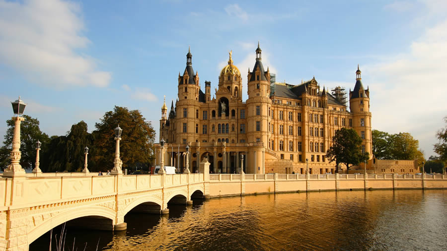 Schloss Schwerin in Mecklenburg-Vorpommern